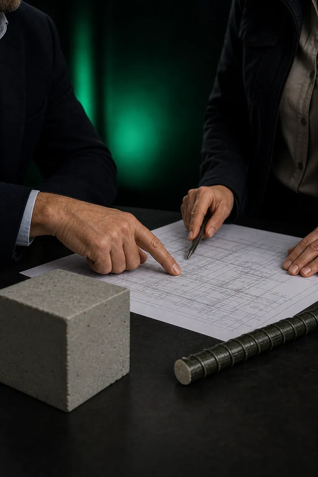 Composite Group GFRP rebar — studio plate